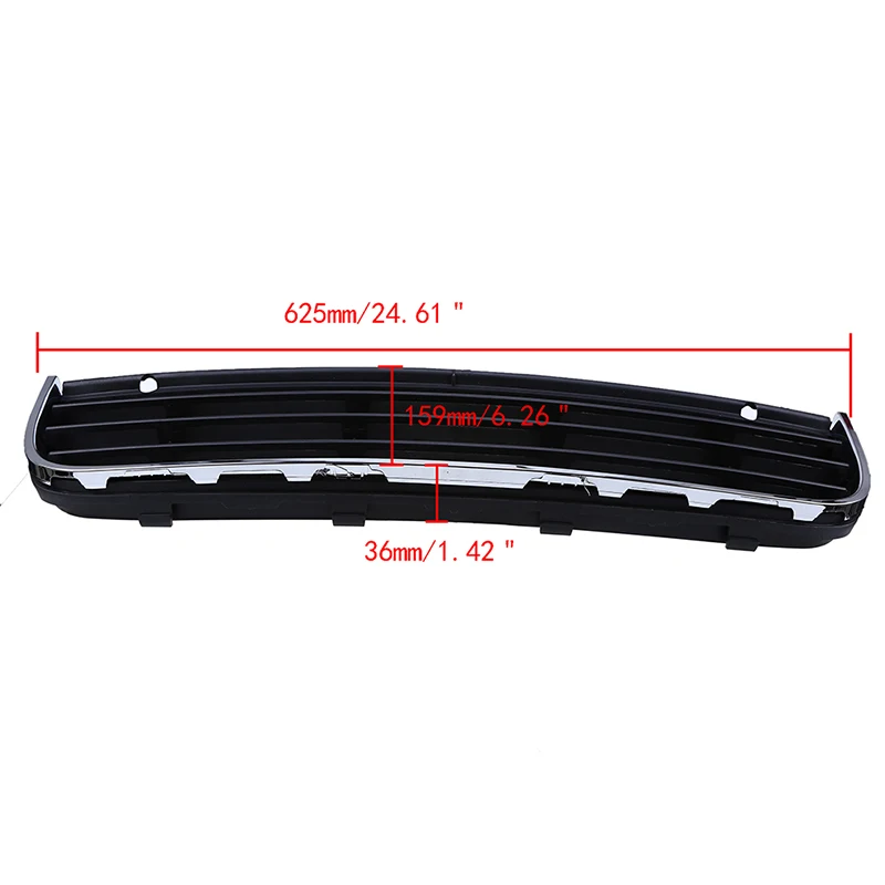 Передняя флейта POSSBAY для VW Jetta/Bora/Golf Mk5 2004 2010|lower grill|grill ventlower bumper grill |