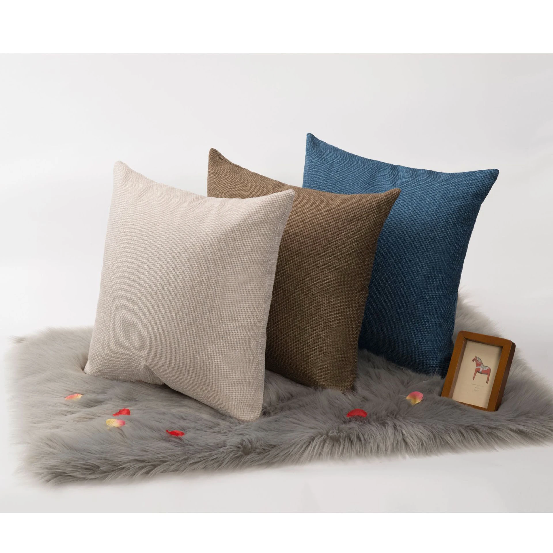 2019 Новое поступление простой стиль выносливость чистый цвет чехол для подушки