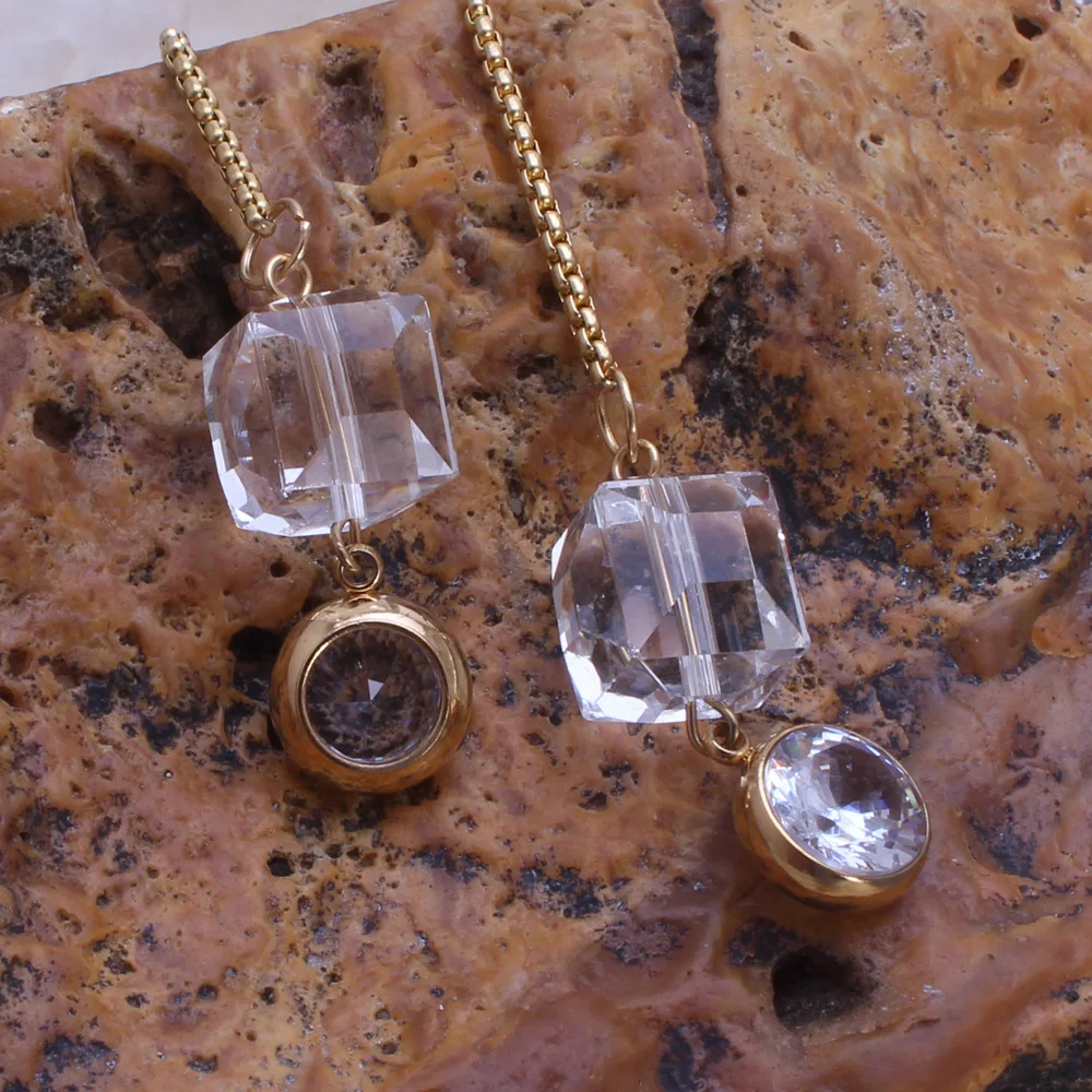 Модное кольцо из нержавеющей стали праздничная бижутерия для женщин 85 см длинная