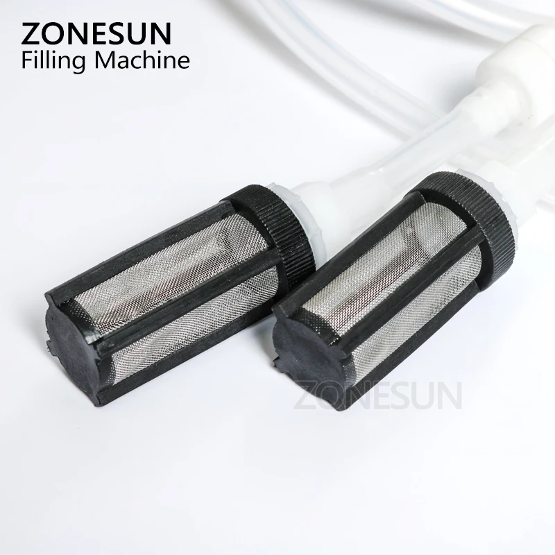 ZONESUN двойная головка перистальтический насос устройство для розлива бутылок с
