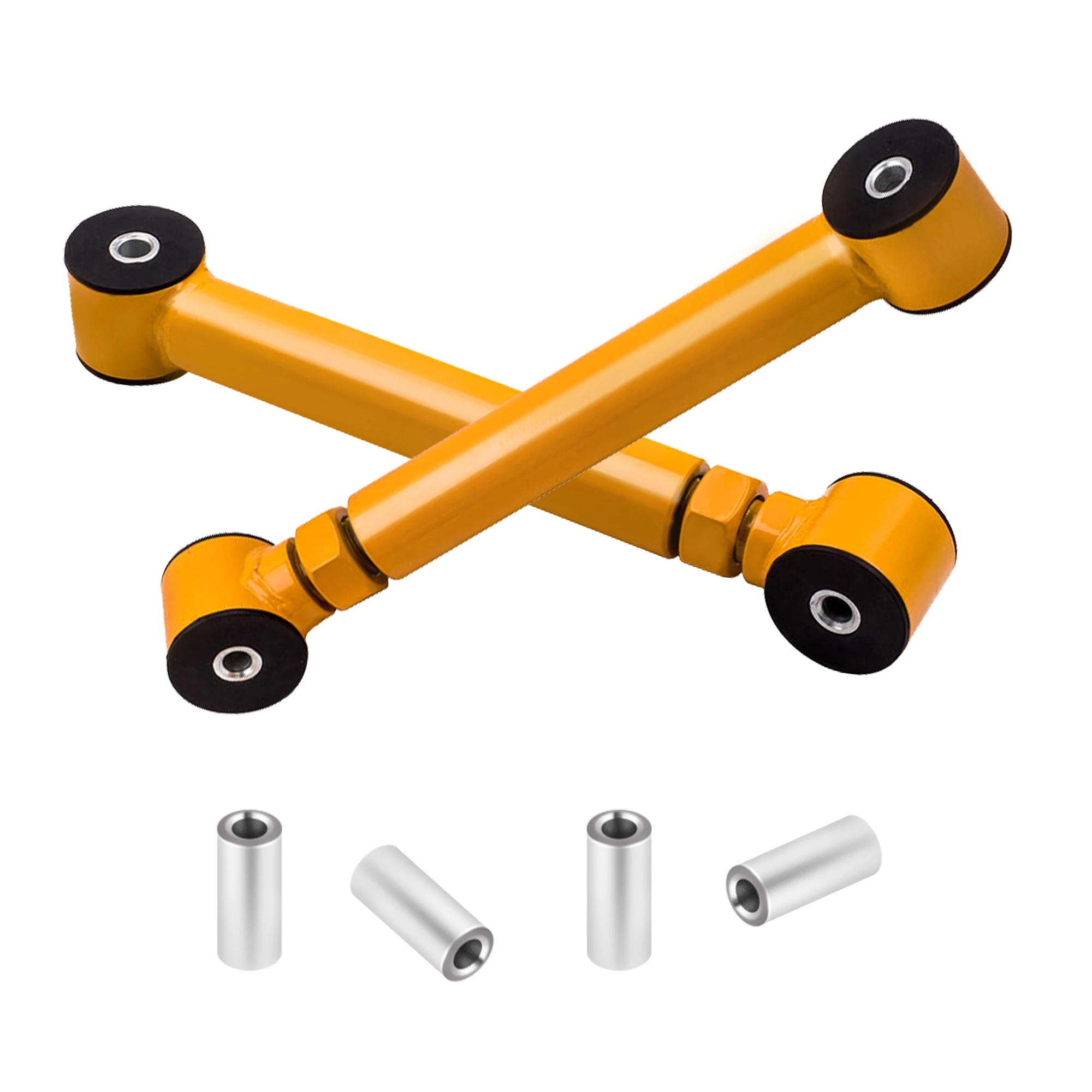 

Maxpeedingrods 2pcs Rear Upper Adjustable Control Arm Kit For Jeep Grand Cherokee ZJ 93-98 Length Adjust Range: From 0 ~3.5" Max