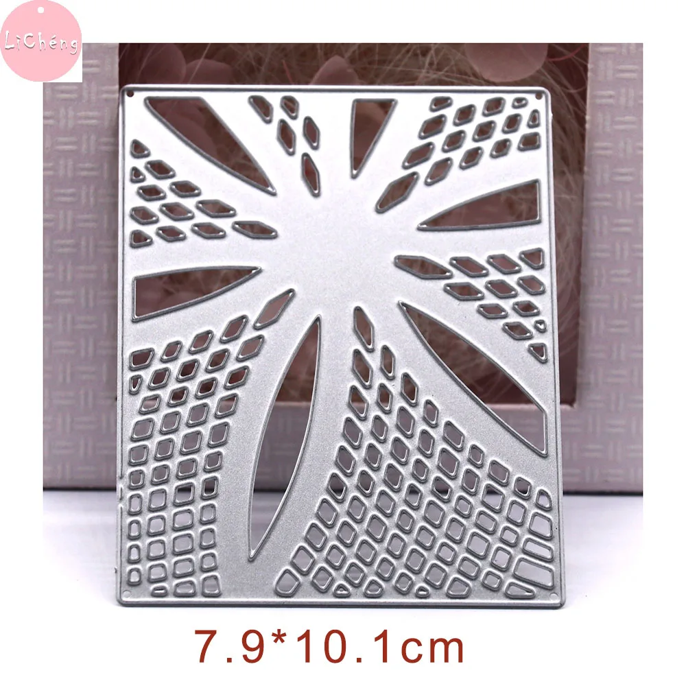 Цветочная рамка тонкая карта штампы тиснение папка фон и резка шаблоны ножи для