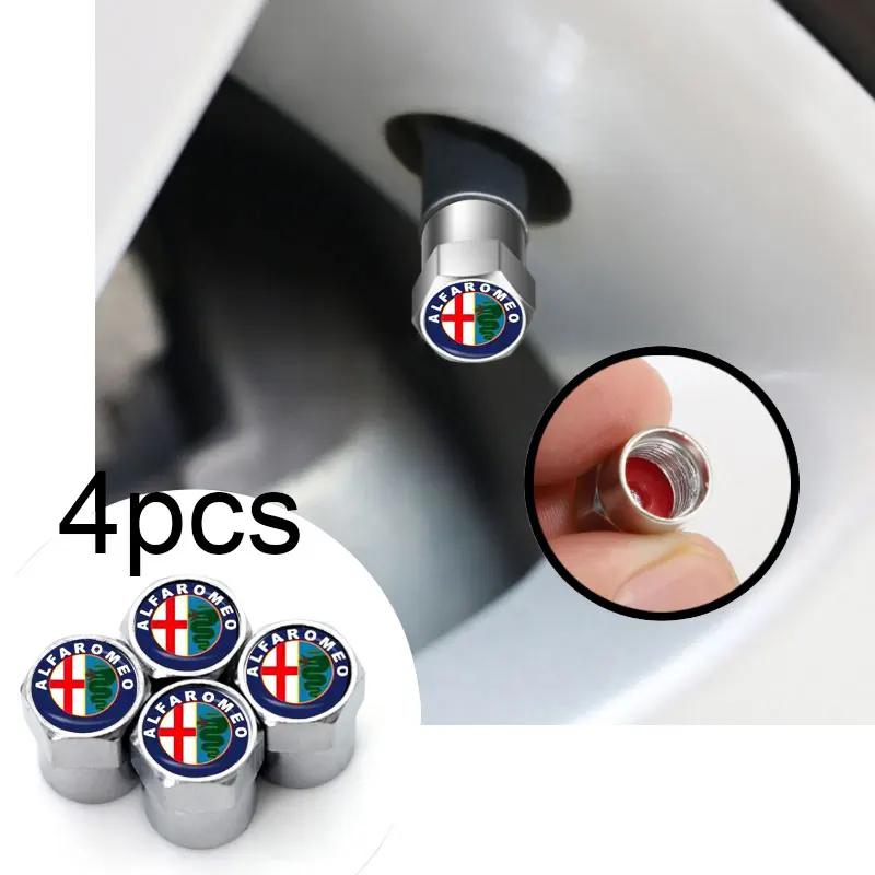 4 шт. колпачок клапана автомобильной шины металлическая Серебряная дверная