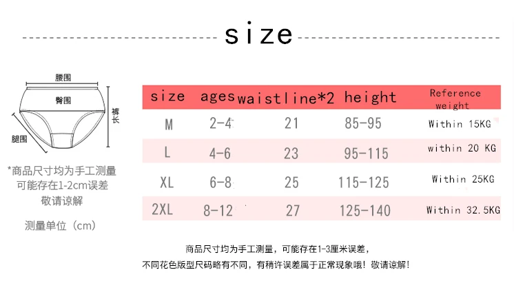 

5 Pcs Girls Underwear Kids Panties Girls' Briefs Underwear Lovely Cartoon Panties Children Clothing Soft and Elastic