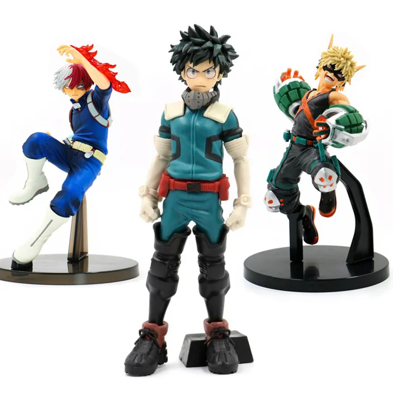 25 см deku мой герой статуя персонажа boku no hero academy Midoriya izku фигурка модель игрушки bakugou