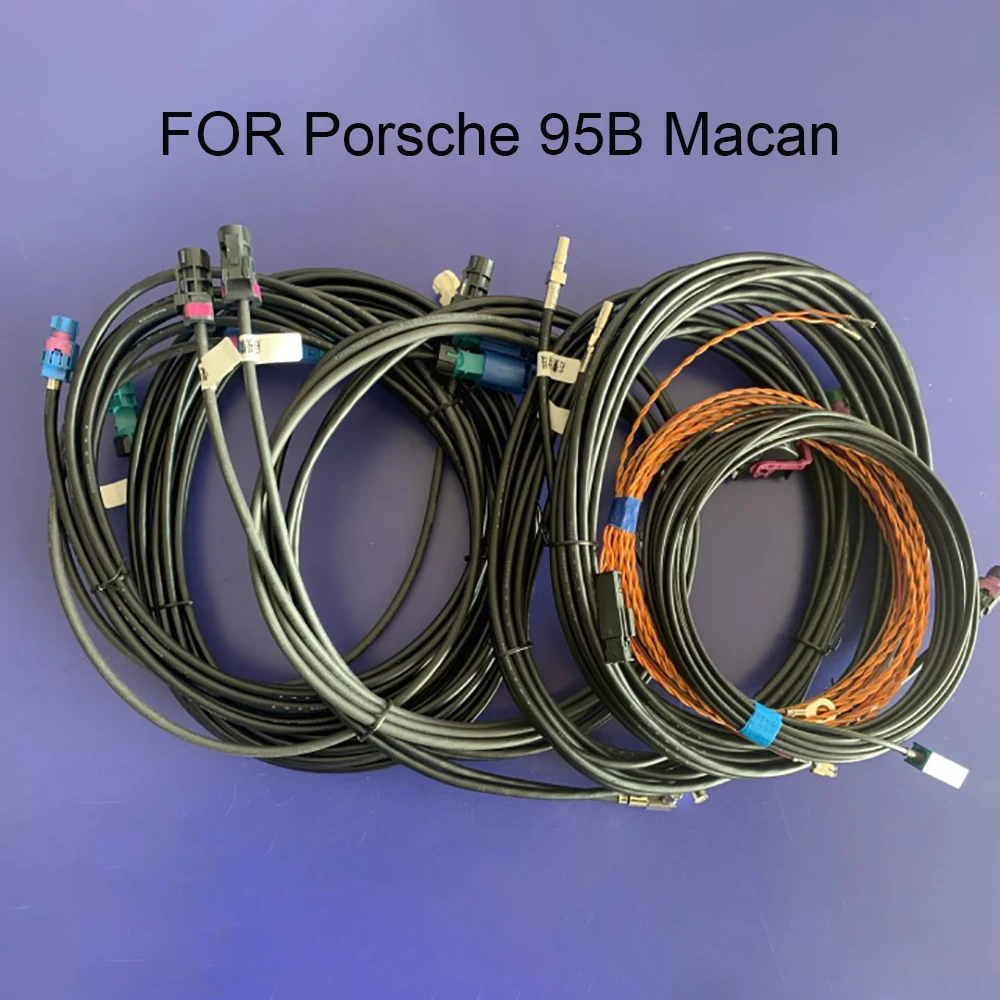 

FOR Porsche 95B Macan 360 Environment Rear Viewer Camera Harness Cable Wire