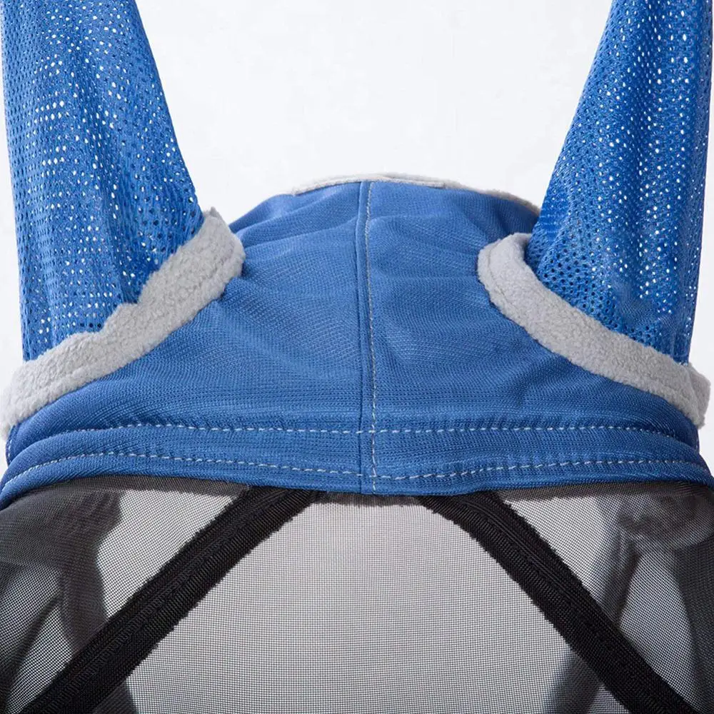 50% Hot Sale Anti-mosquito Horse Full Face Protection Breathable Mesh Masks with Nasal Cover | Спорт и развлечения