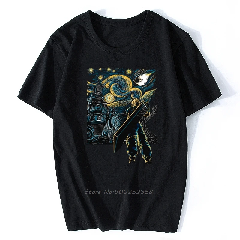 Футболка мужская с круглым вырезом мягкая тенниска из хлопка переделкой