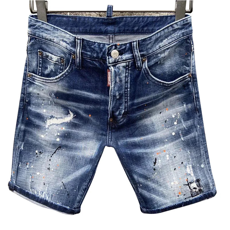 Джинсы Star dsq в итальянском стиле светильник облегающие эластичные деловые штаны