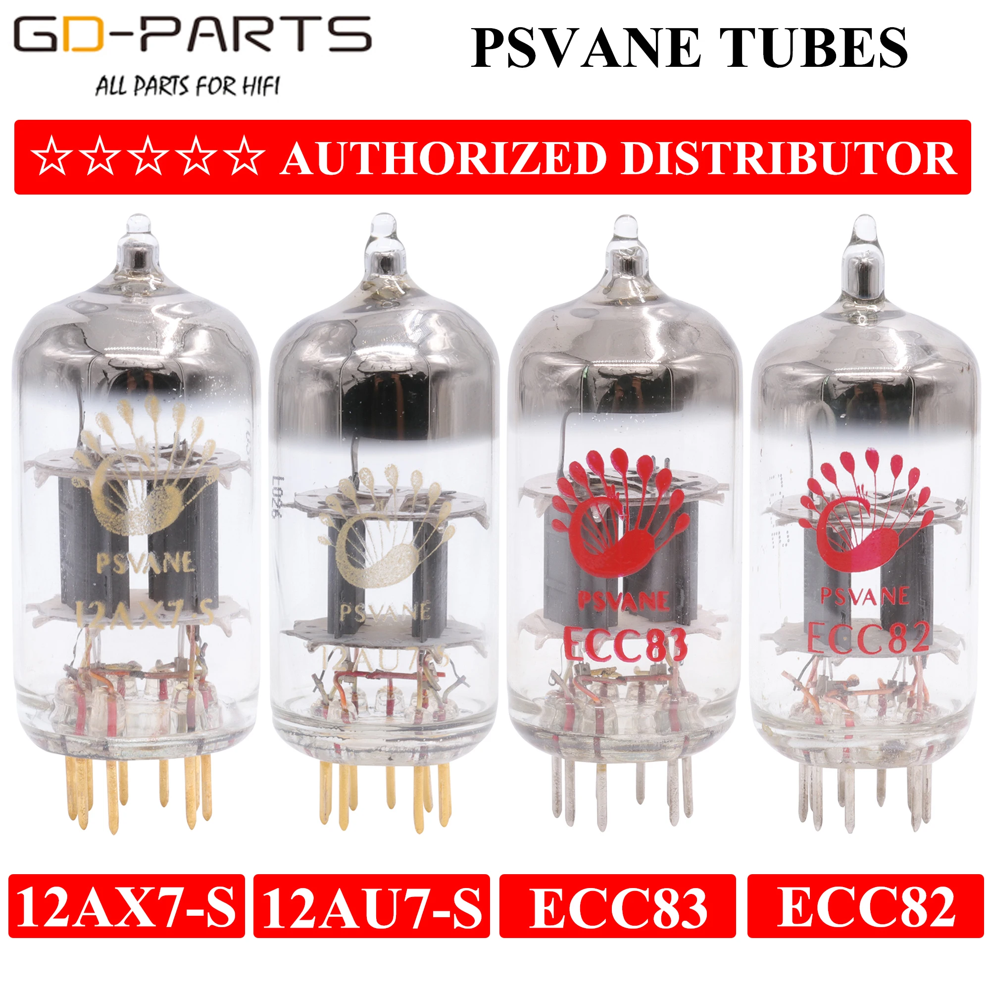 Вакуумные трубки PSVANE ECC82 ECC83 12AX7 S 12AU7 для винтажного HiFi аудио трубчатый усилитель