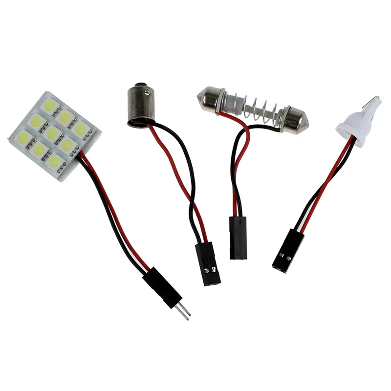 

10X T10 9 SMD 5050 светодиодсветодиодный лампа с ярким белым светом