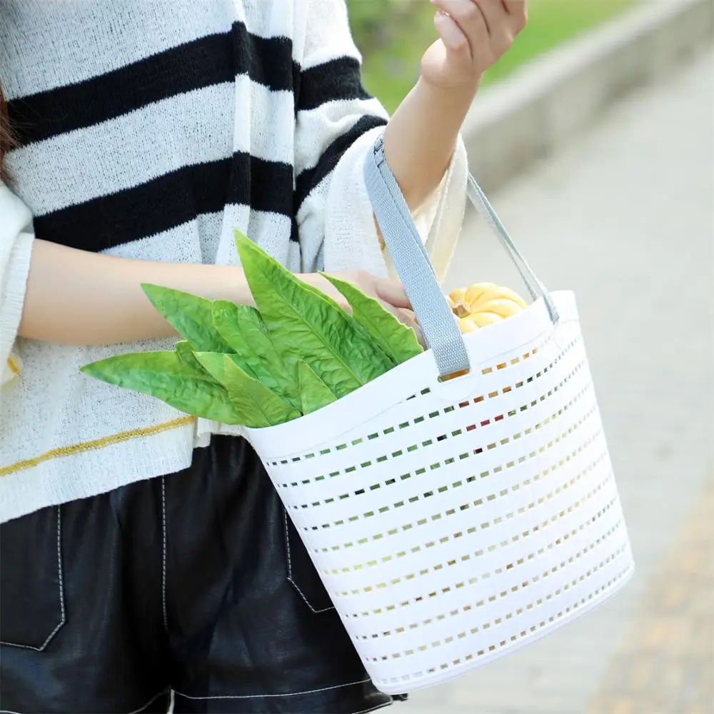 Многофункциональная сумка для покупок портативная маленькая корзина ванной