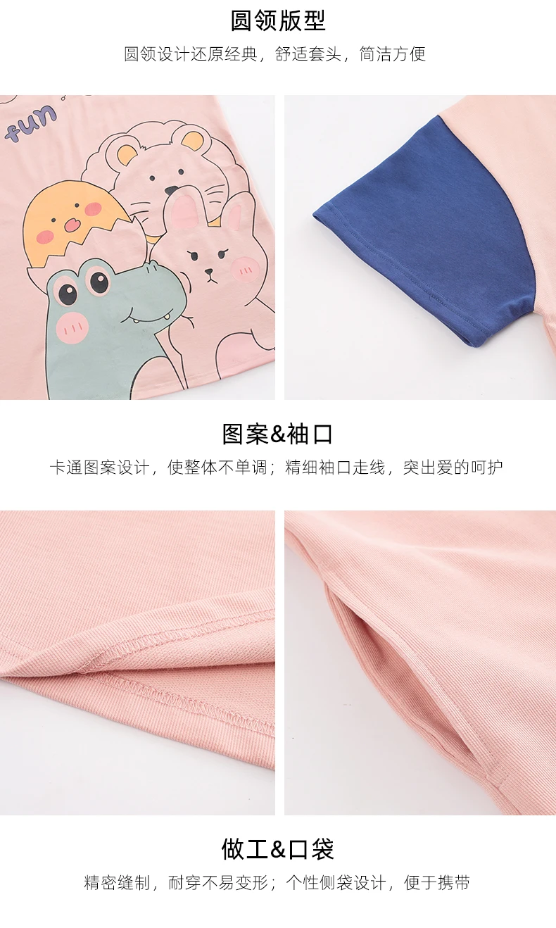 

Summer Cartoon Lady Nightgown Pure Cotton Night Dress Short Sleeve Sleepwear Women's Underwear Casual Homewear Sleep Skirt XXXL