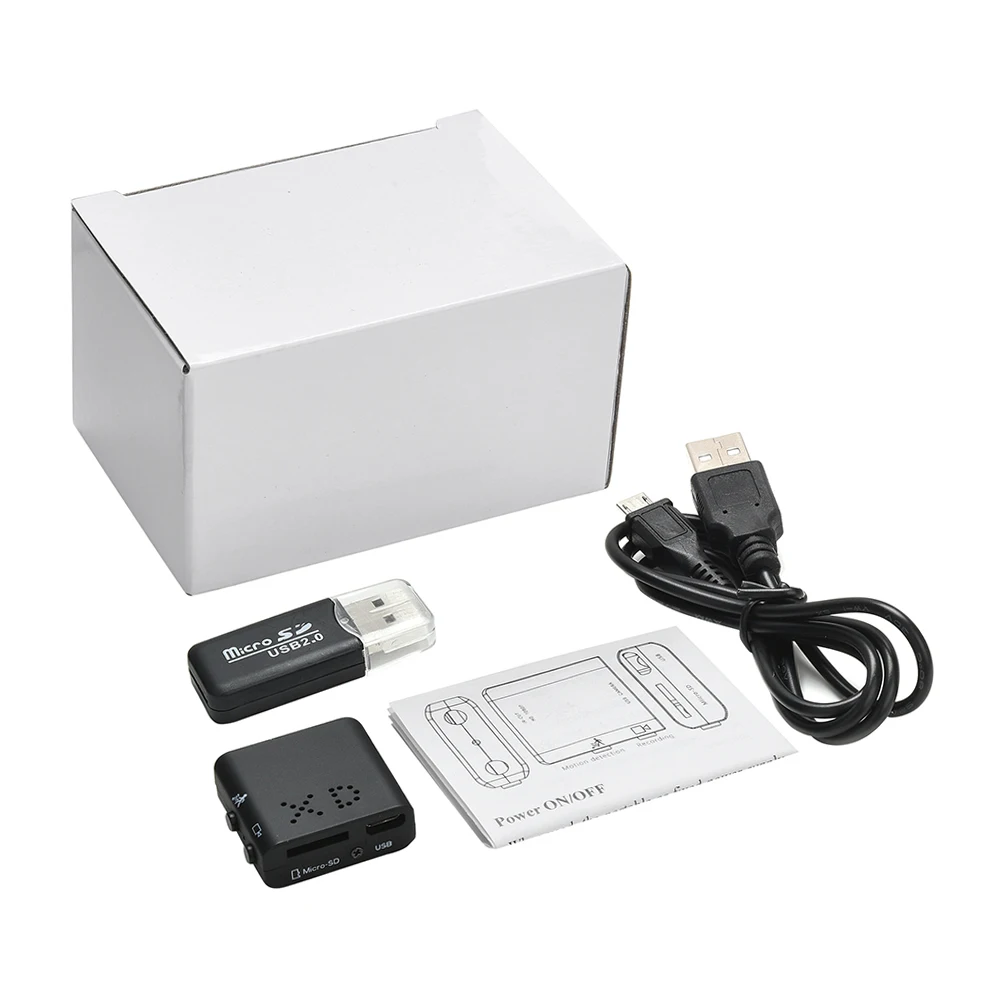 Скрытая мини камера HD для домашней безопасности видеокамера 1080P ночное видение DV