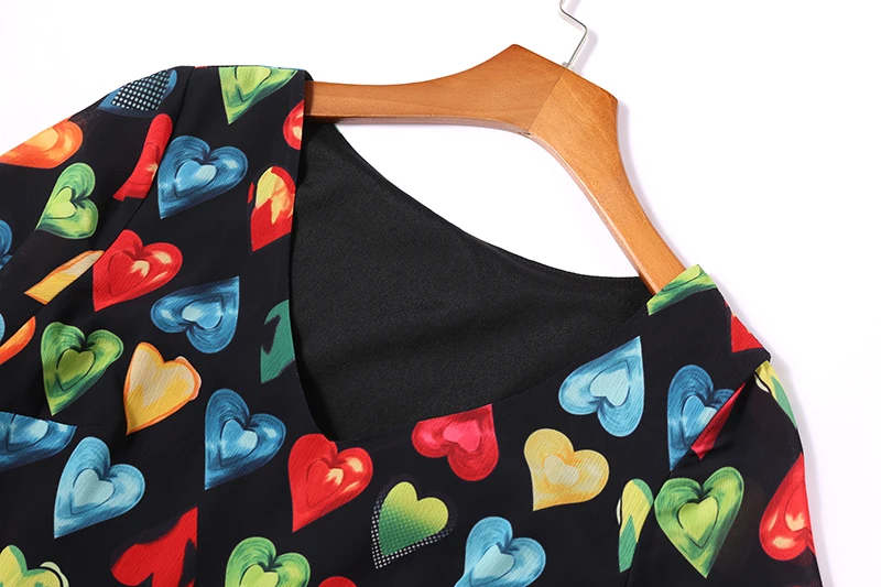 Женское длинное платье до щиколотки с V-образным вырезом длинным рукавом локтя и