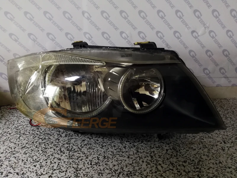 Для BMW 3 серии E90 E91 салун туринг 2005 2008 галогенный головной светильник ультра яркий