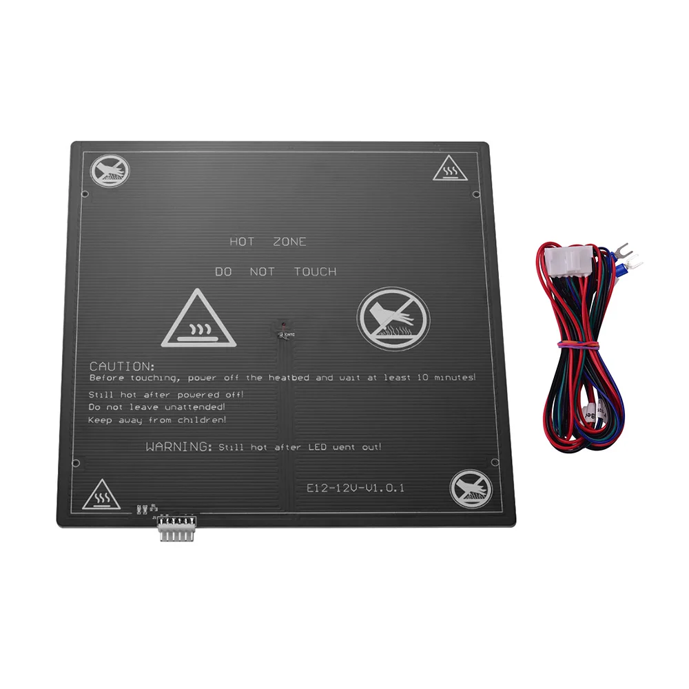 3D-принтер Anet 12V нагревательная платформа для горячей кровати термопласт алюминий