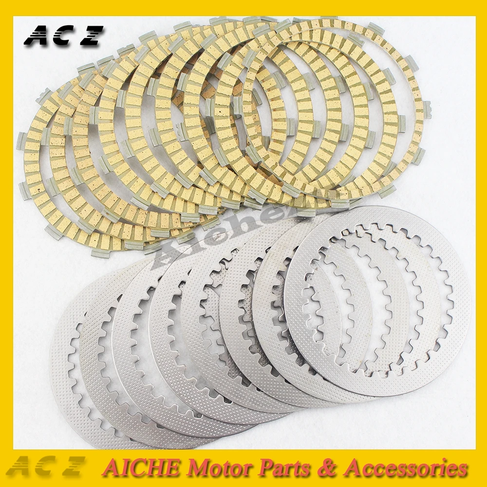 ACZ Motorcycle A Set Engine Parts Clutch Frictions Steel Plates Clutch Frictions Plate Kit for YAMAHA YZF1000 YZF R1 2008-2014