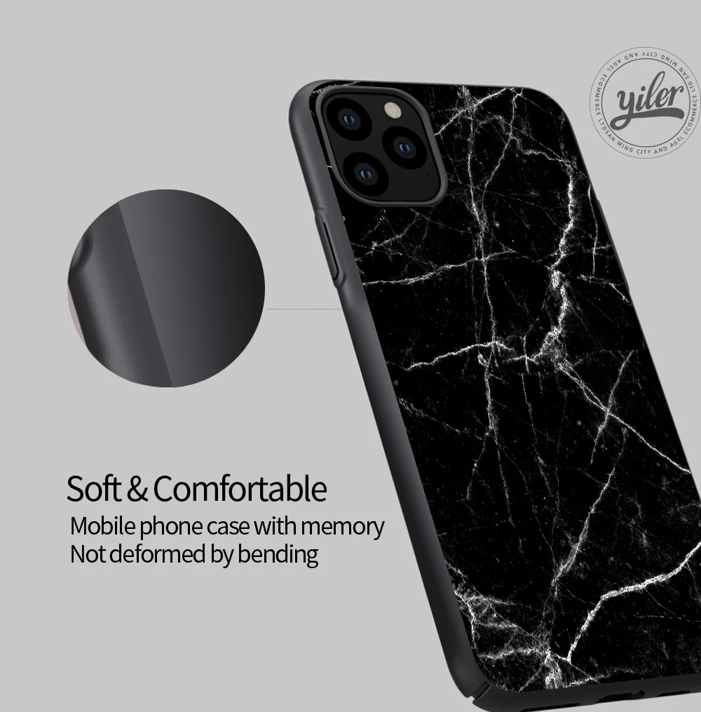 Модный мраморный гранитный чехол для iPhone 11 Pro Max SE 2020 XS XR 5S 6 6s 7 8 Plus чехлы телефонов |