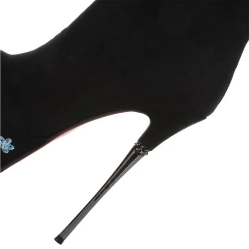 

2021 new women's boots winter short boots fashion boots pole dancing Martin boots 16cm thin heel platform waterproof platform 5C