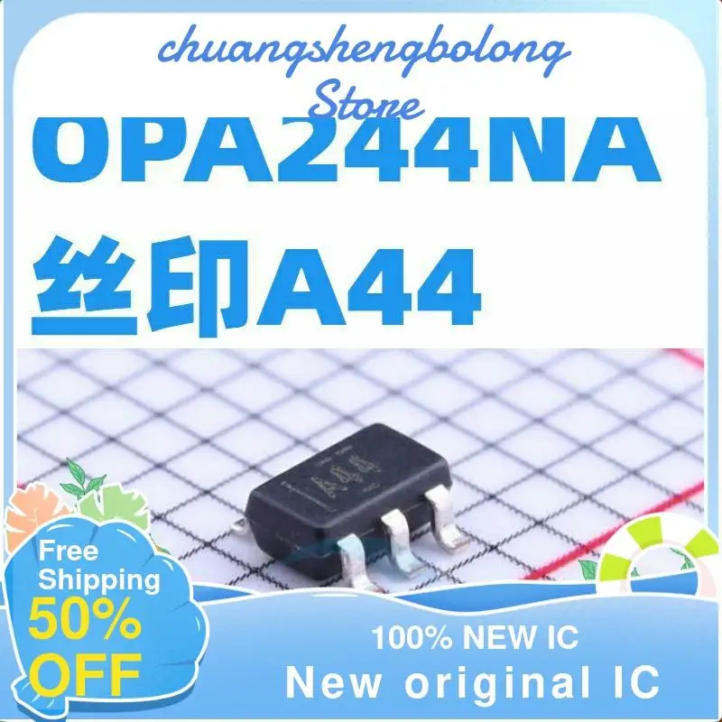 

10-200PCS OPA244NA A44 SOT23-5 New original IC