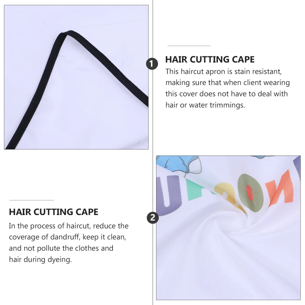 

Pattern Salon Barber Cape Haircut Hairdresser Styling Apron for Kid