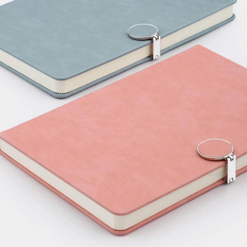 Блокнот с пряжкой для колледжа офисные принадлежности блокноты записей кожаный