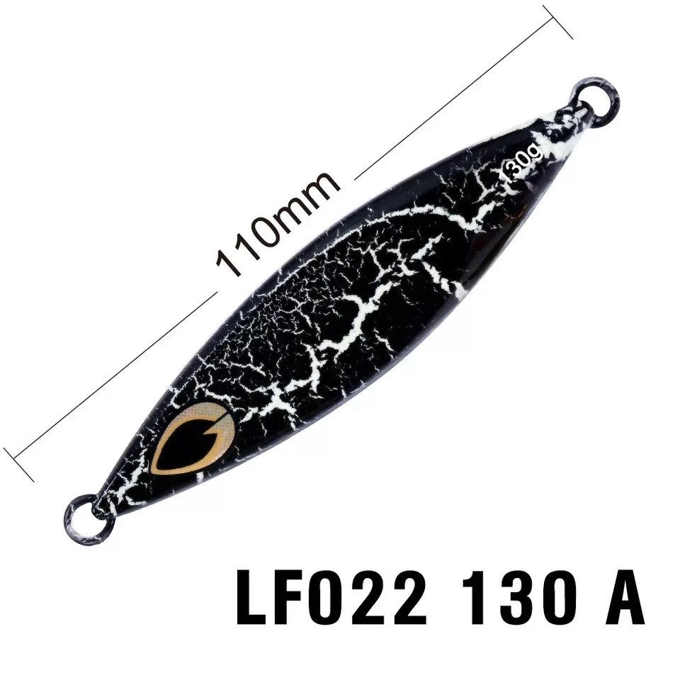 1 шт. крючковый лов ведущая рыбу 130 г Высота каблука 11 см металлическая вялая