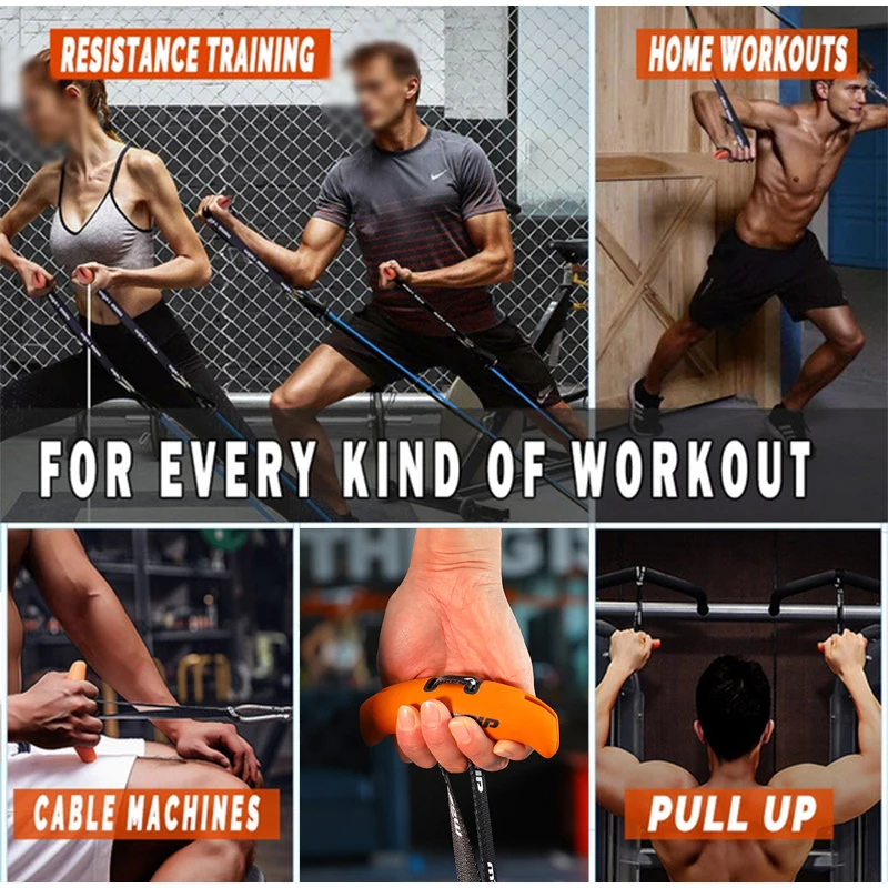 

VOW Hot Sale TPE Arc Grip Fitness Equipment Exercise Pull Up Strength Training Sturdy Durable Exercise Equipment Accessories New