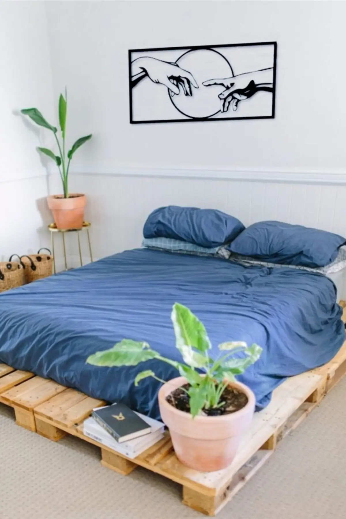 

The Creation of Adam Wood Laser Cut Custom Design Wall Decor
