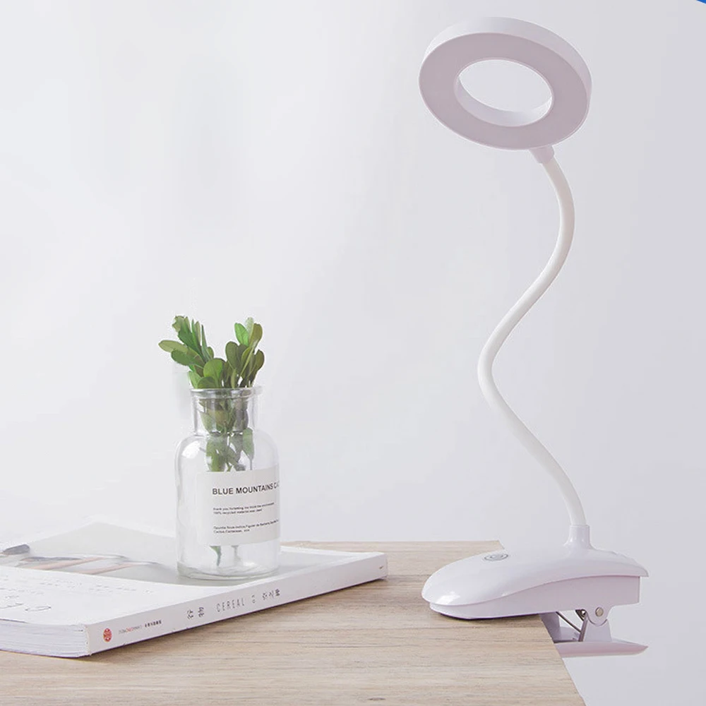 Портативный светодиодный светильник для книг с возможностью прикрепления к