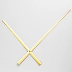 12888 круглые отверстия с высоким крутящим моментом, стрелки с движением, золото 10001 # (только стрелки) набор часов DIY