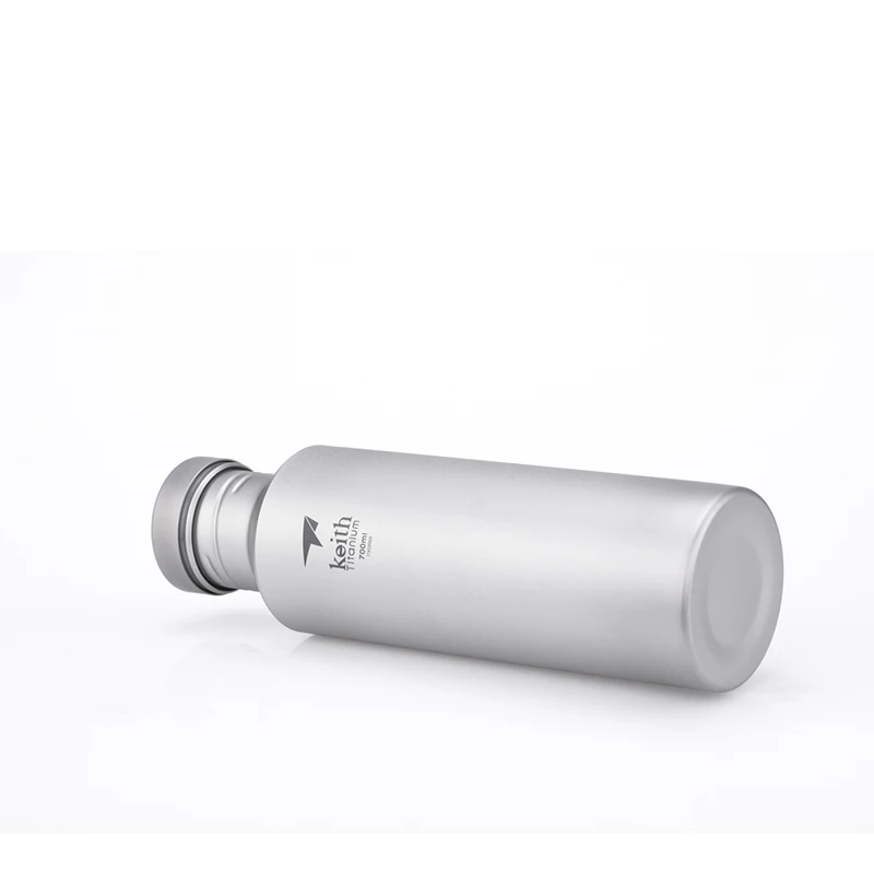 Титановая бутылка для воды Нетоксичная бактериостатическая не герметичная