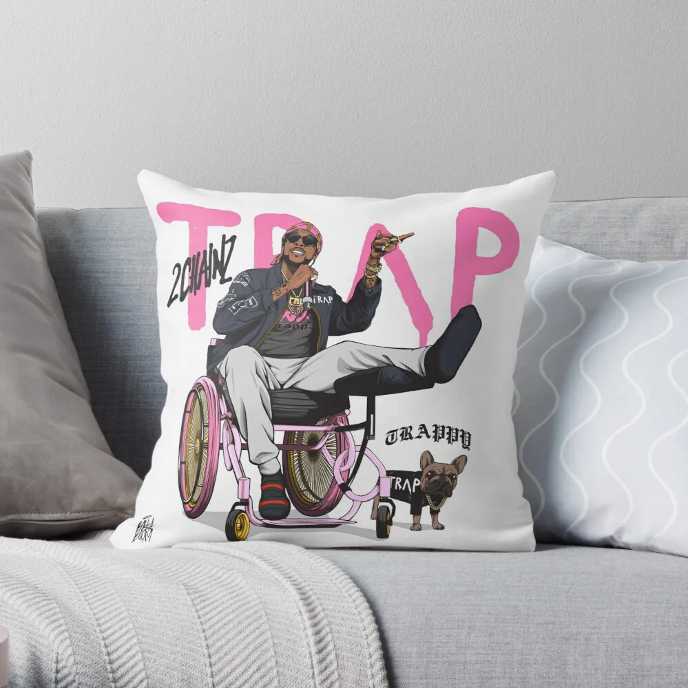

2Chainz Throw Pillow Pillow Case Polyester Home Decora Pillowcases Throw Pillow Case kussensloop almohada poszewka
