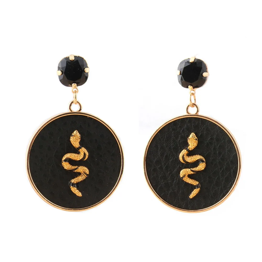 Женские серьги подвески в виде змеи оптом|Серьги-подвески| |
