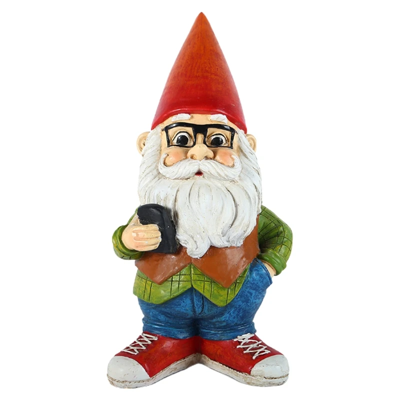 

Новинка 2021, летний Gnome резина, сад, орнамент Cute Elf, креативные поделки из смолы, домашний декор