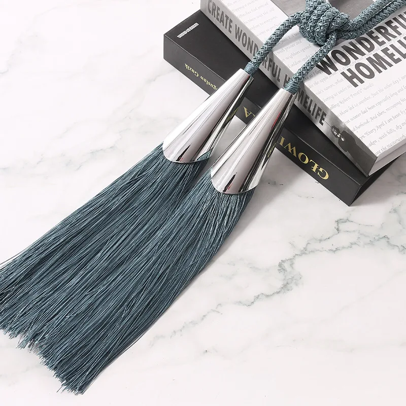 

2 Pcs 4 Balls Modern Simple Curtain Tassel Hanging Ball Curtain Tiebacks Bandages Brushes Curtain Accessories
