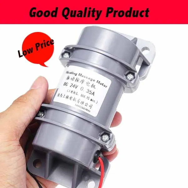 Новый мощный 24 в большой амплитуды Вибрационный мини мотор 15 Вт пластиковый