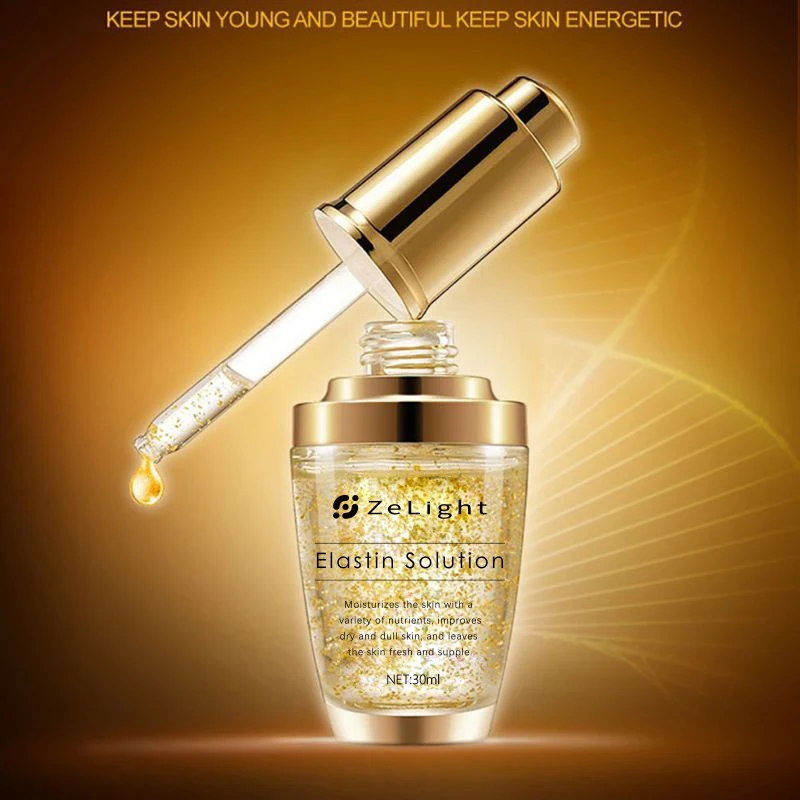 Сыворотка для лица с гиалуроновой кислотой и омолаживающим золотом ZELIGHT 24 K