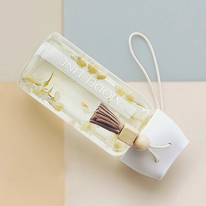 Стеклянная чашка с бахромой для женщин и студентов высокотемпературная чая