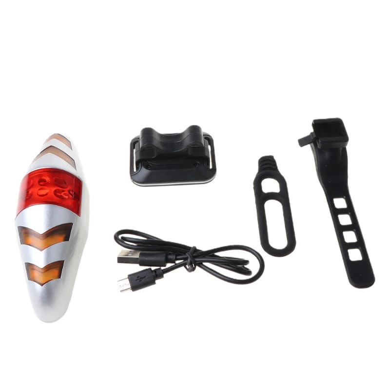 

Rechargeable Bicycle Turn Signal Lamp Wireless Remote Control Bike Tail Light