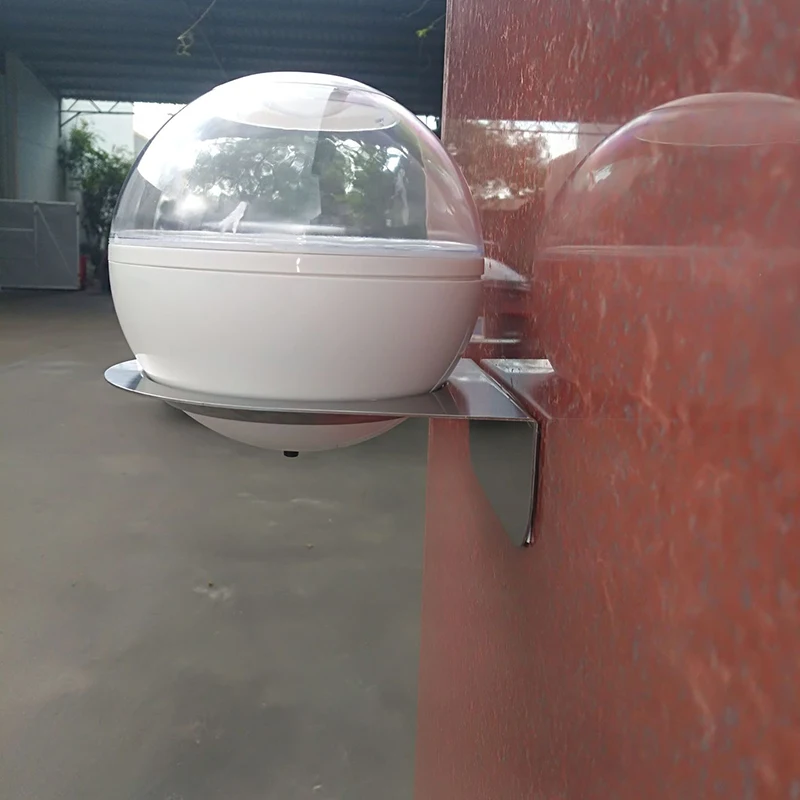 

New 500ml Automatic Liquid Foam Soap Dispenser Pump Wall-mounted Machine Automatic Sanitizer Machine Spherical Bathroom Fixture