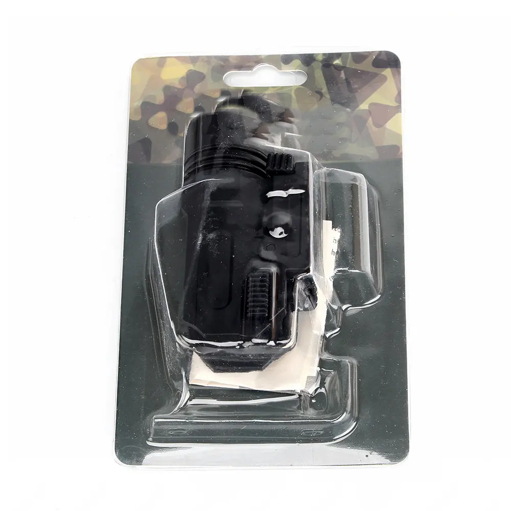 

Tactical Combo LED Flashlight and Red Laser Sight White Light 150 Lumens Quick Release 20mm Rail Mount for Hunting Pistol