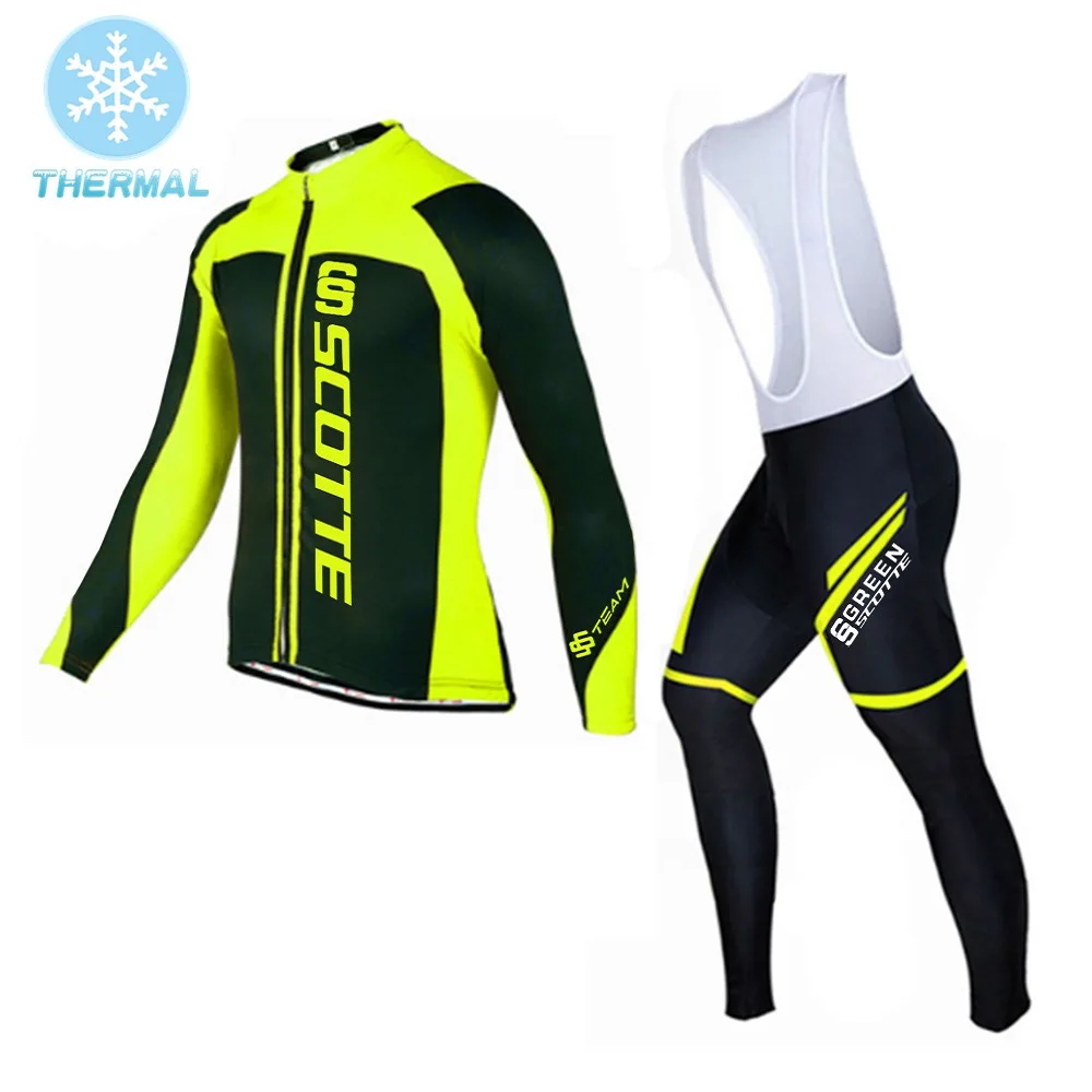 

2019 зеленый комплект для велоспорта в стиле Скотт, велосипедная Джерси, зимняя команда, велосипедная одежда с коротким рукавом, одежда для ве...