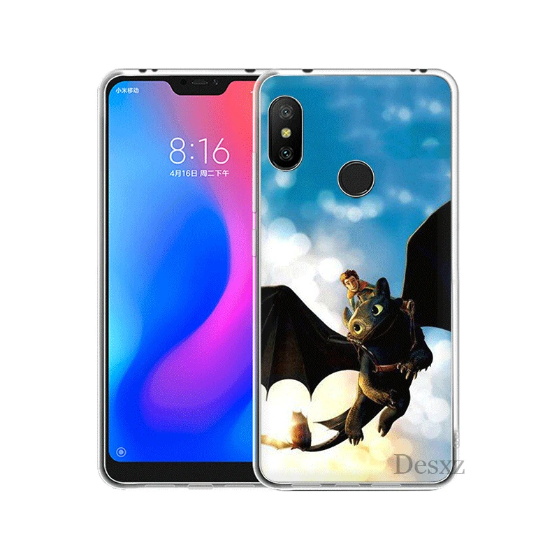 Чехол для мобильного телефона Xiaomi Redmi Note 4 4X 3 5 6 7 Pro 5A Жесткий Как приручить дракона