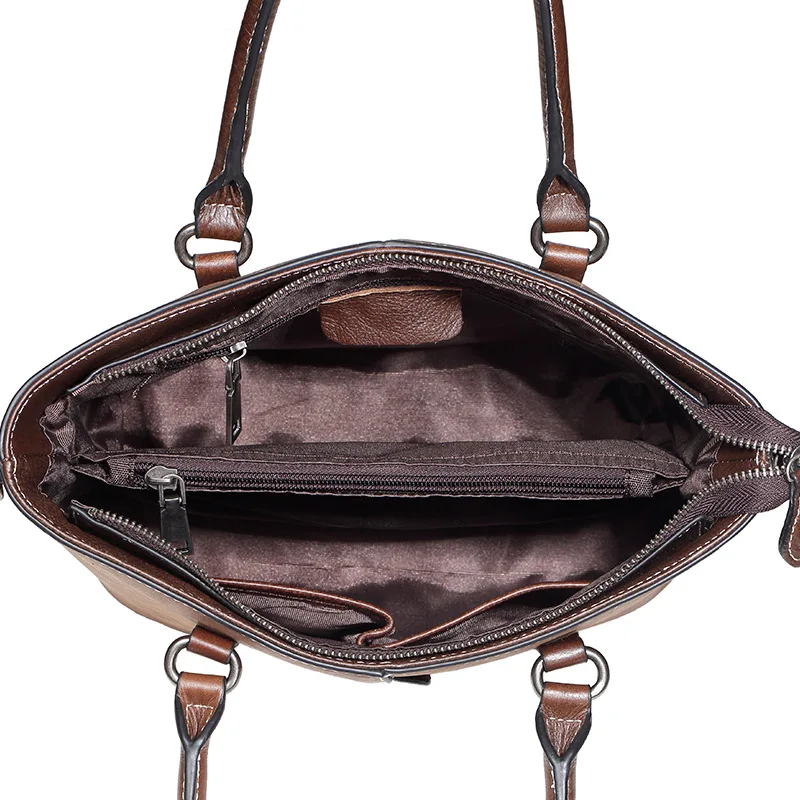 

YourSeason Vintage Ladies Bucket Bag 2021 Casual Handbag Large Capacity Female Shoulder Messenger Bags Solid Color