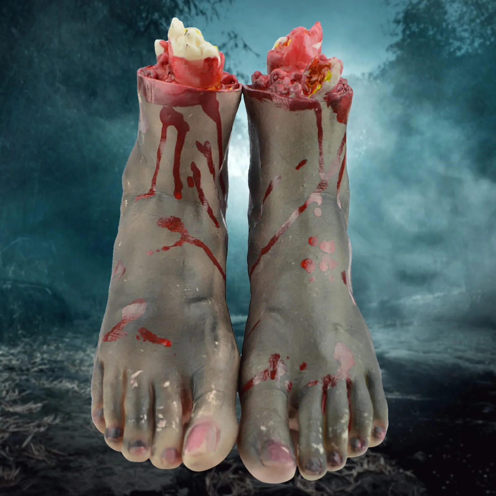 Страшная рука ручная огранка кровавый ужас поддельная латексная в натуральный