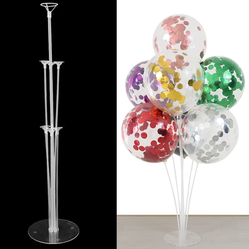 Подставка для воздушных шаров с 7 трубками держатель арки Свадебный декор