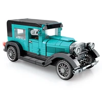 330pcs forded 1930 vehicle diy building blocks sets racing sports old car moc bricks classic model kids toys boys