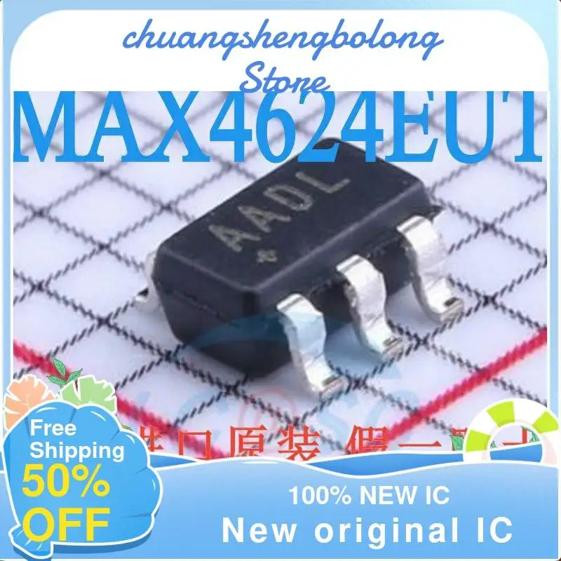 

10-200 шт. max4624aie + T AADL SOT23-6 новый оригинальный IC